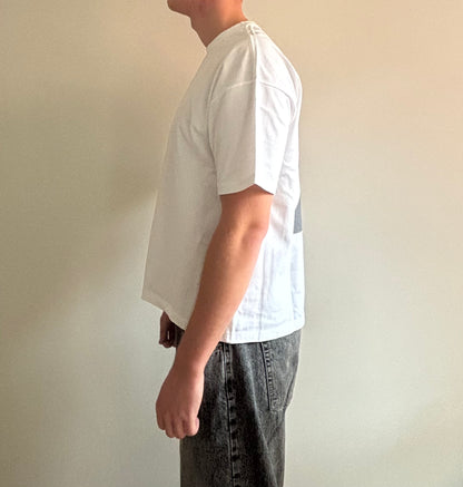 Dropped shoulder oversized t-shirt