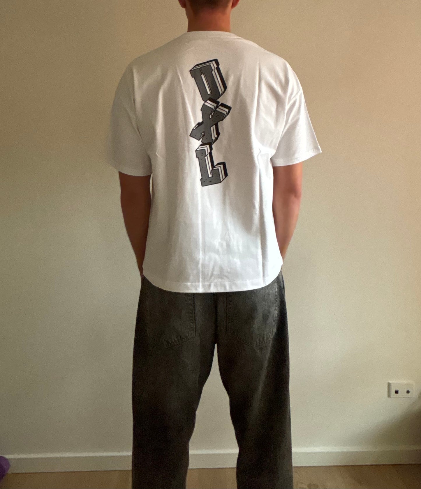 Dropped shoulder oversized t-shirt