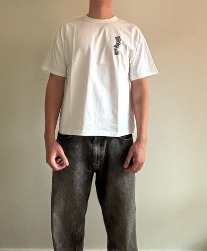 Dropped shoulder oversized t-shirt